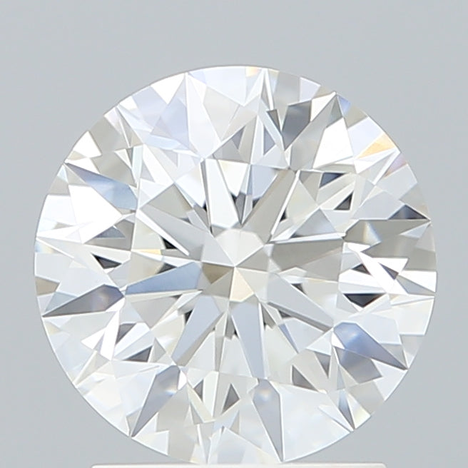 2.04 Carat Round Shaped, Excellent Cut, F Color, VVS2 Clarity, IGI Certified Lab Grown Diamond