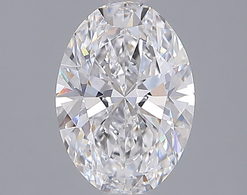 1.56 Carat Oval Shaped, Ideal Cut, D Color, VVS2 Clarity, IGI Certified Lab Grown Diamond