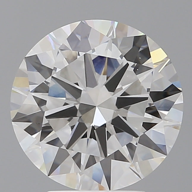 4.09 Carat Round Shaped, Excellent Cut, E Color, VS1 Clarity, IGI Certified Lab Grown Diamond