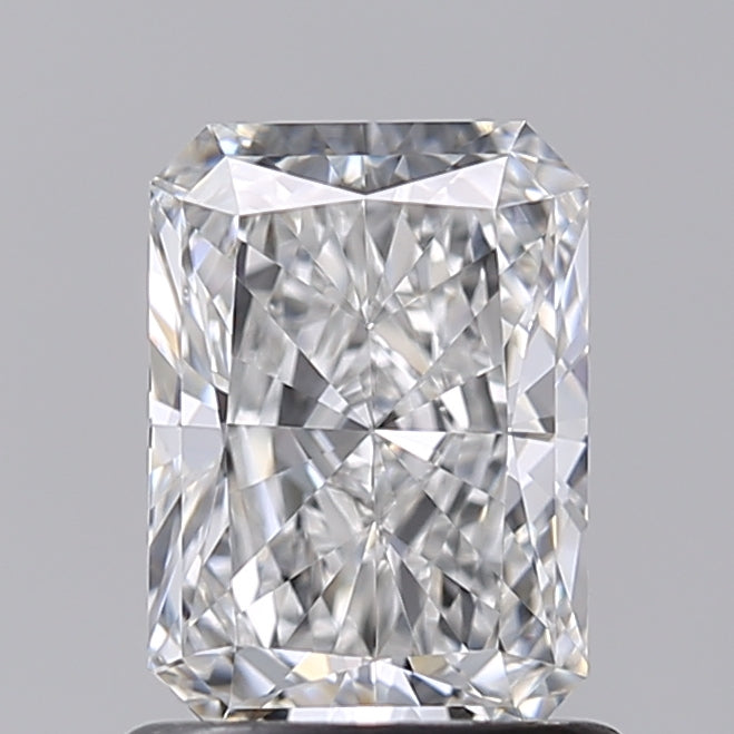 1.01 Carat Radiant Shaped, Ideal Cut, E Color, VVS2 Clarity, IGI Certified Lab Grown Diamond