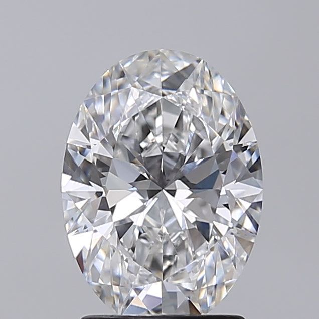 2.00 Carat Oval Shaped, Very Good Cut, D Color, VVS2 Clarity, IGI Certified Lab Grown Diamond