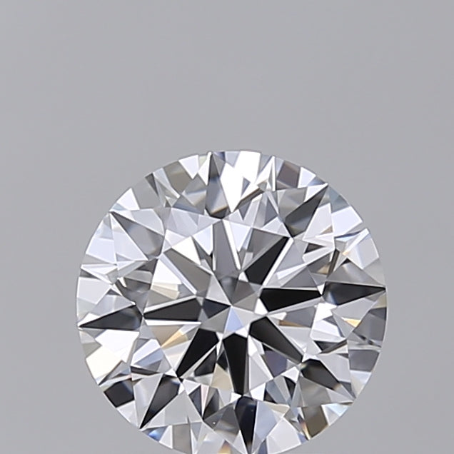 1.29 Carat Round Shaped, Ideal Cut, D Color, VVS2 Clarity, IGI Certified Lab Grown Diamond