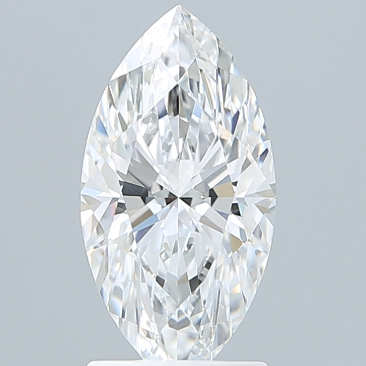 1.88 Carat Marquise Shaped, Excellent Cut, D Color, VVS2 Clarity, IGI Certified Lab Grown Diamond