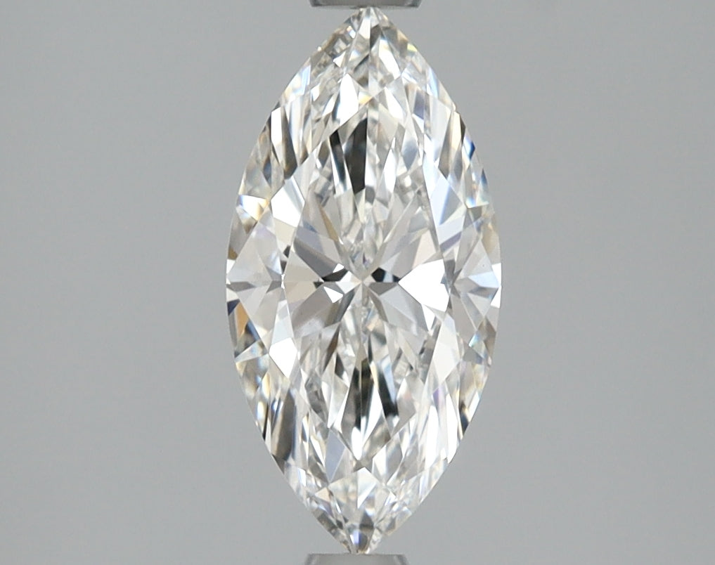 1.12 Carat Marquise Shaped, Ideal Cut, F Color, VVS2 Clarity, IGI Certified Lab Grown Diamond