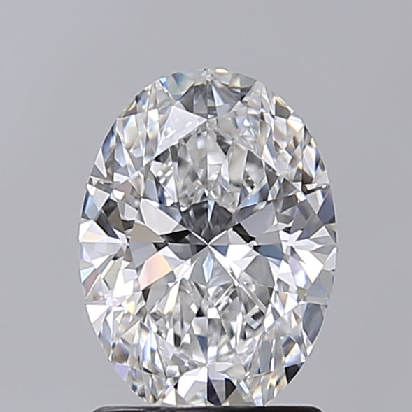1.52 Carat Oval Shaped, Excellent Cut, D Color, VVS2 Clarity, IGI Certified Lab Grown Diamond