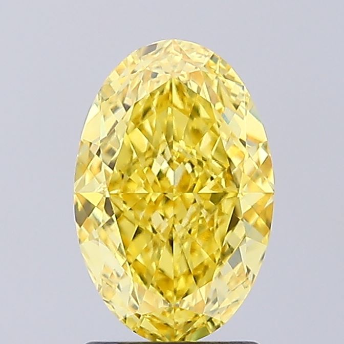 2.04 Carat Oval Shaped, Excellent Cut, VVS2 Clarity, IGI Certified Lab Grown Diamond