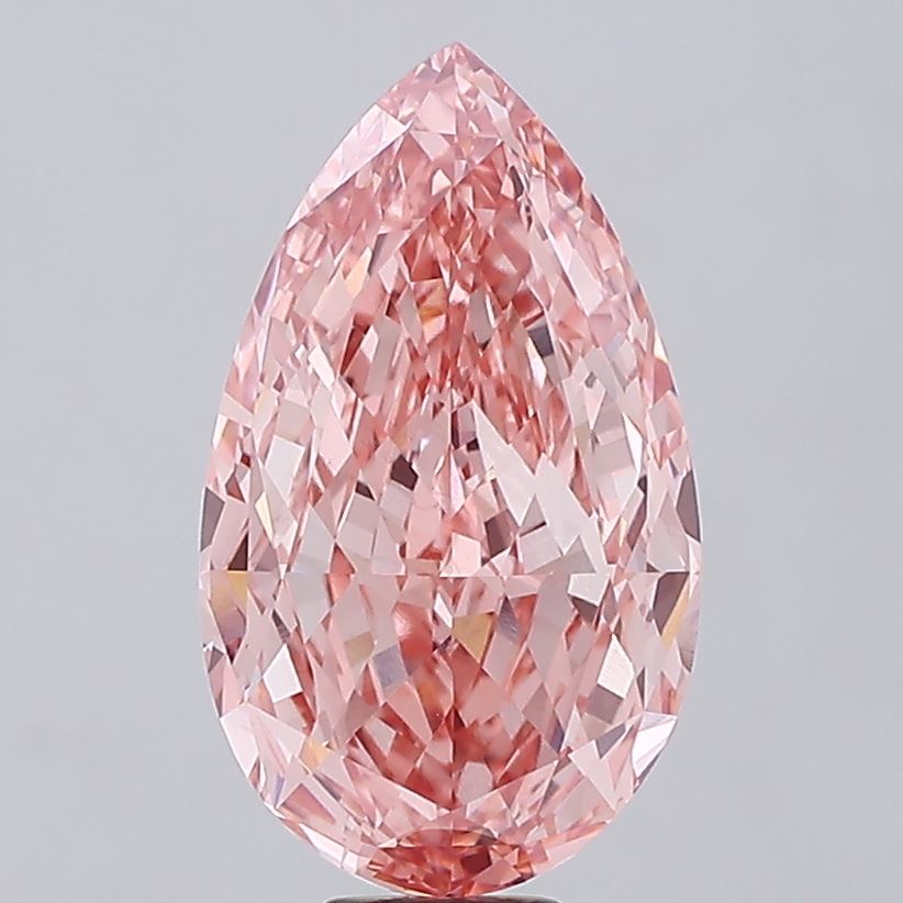 15.53 Carat Pear Shaped, Excellent Cut, VS1 Clarity, IGI Certified Lab Grown Diamond