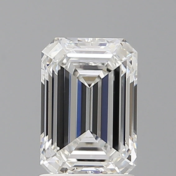 1.48 Carat Emerald Shaped, Ideal Cut, D Color, VS1 Clarity, IGI Certified Lab Grown Diamond