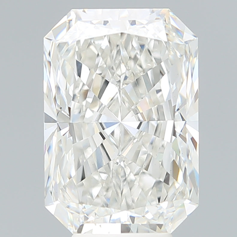 6.70 Carat Radiant Shaped, Ideal Cut, G Color, VS1 Clarity, IGI Certified Lab Grown Diamond