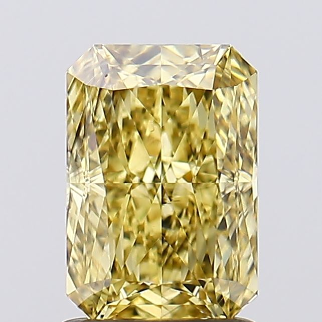 1.65 Carat Radiant Shaped, Excellent Cut, VS2 Clarity, IGI Certified Lab Grown Diamond