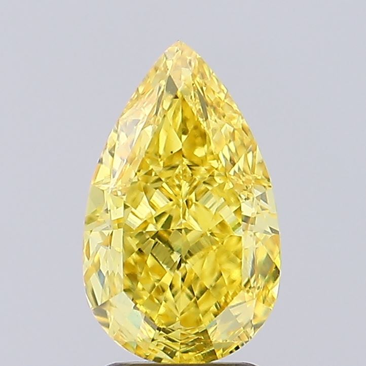 2.25 Carat Pear Shaped, Very Good Cut, VS1 Clarity, IGI Certified Lab Grown Diamond