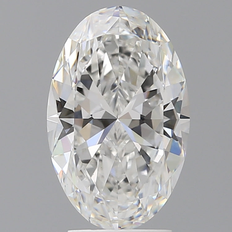 3.56 Carat Oval Shaped, Ideal Cut, E Color, VS1 Clarity, IGI Certified Lab Grown Diamond