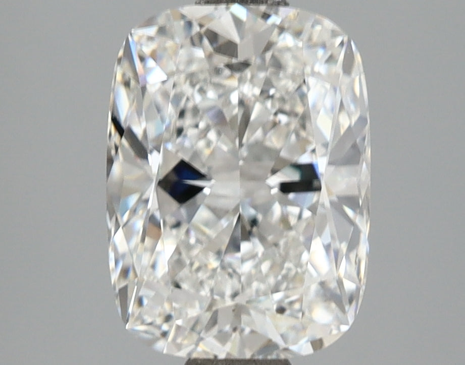2.58 Carat Cushion Shaped, Ideal Cut, D Color, VVS2 Clarity, IGI Certified Lab Grown Diamond