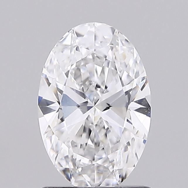 1.04 Carat Oval Shaped, Ideal Cut, D Color, VVS2 Clarity, IGI Certified Lab Grown Diamond