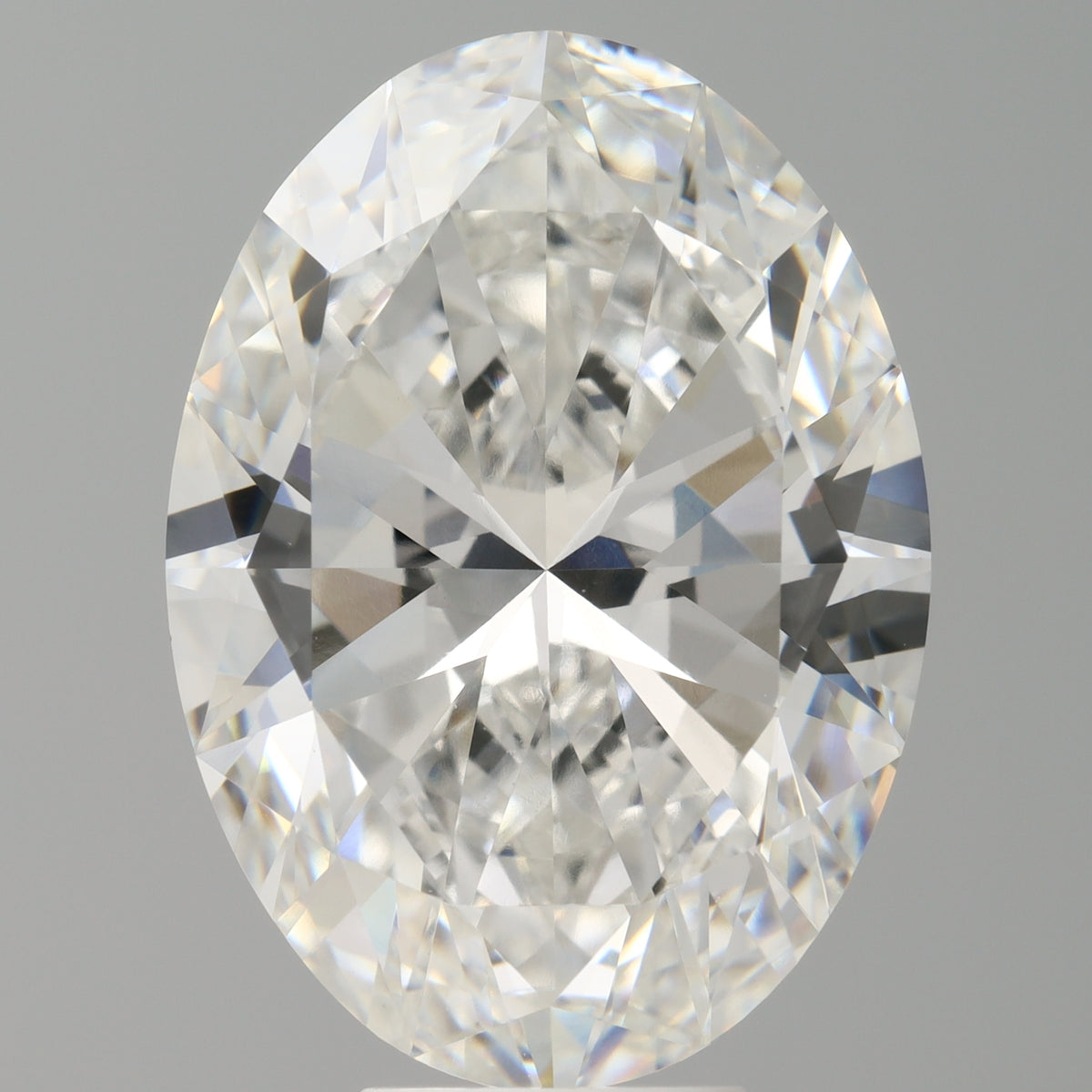 8.99 Carat Oval Shaped, Ideal Cut, E Color, VVS2 Clarity, IGI Certified Lab Grown Diamond