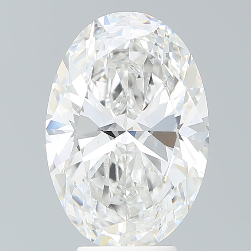 5.32 Carat Oval Shaped, Ideal Cut, F Color, VS1 Clarity, IGI Certified Lab Grown Diamond