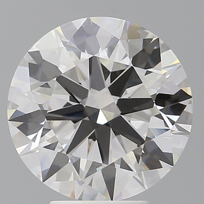 5.07 Carat Round Shaped, Ideal Cut, F Color, VVS2 Clarity, IGI Certified Lab Grown Diamond