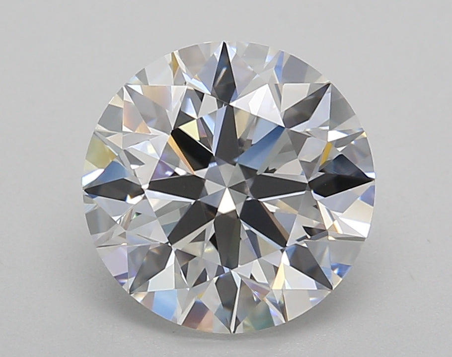3.00 Carat Round Shaped, Ideal Cut, D Color, VVS2 Clarity, IGI Certified Lab Grown Diamond