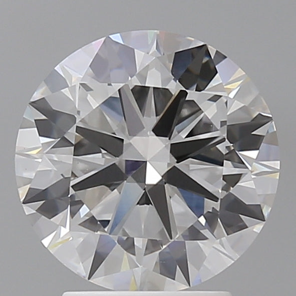 3.00 Carat Round Shaped, Excellent Cut, E Color, VS1 Clarity, IGI Certified Lab Grown Diamond