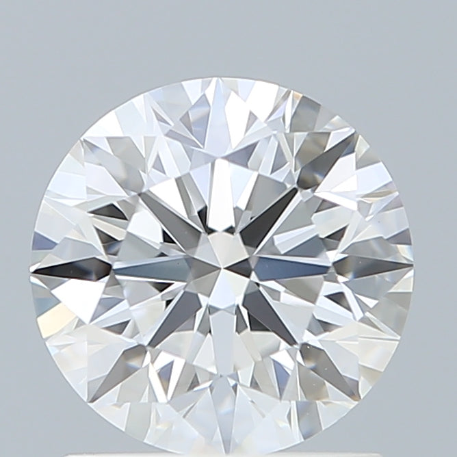 1.34 Carat Round Shaped, Excellent Cut, E Color, VVS2 Clarity, IGI Certified Lab Grown Diamond