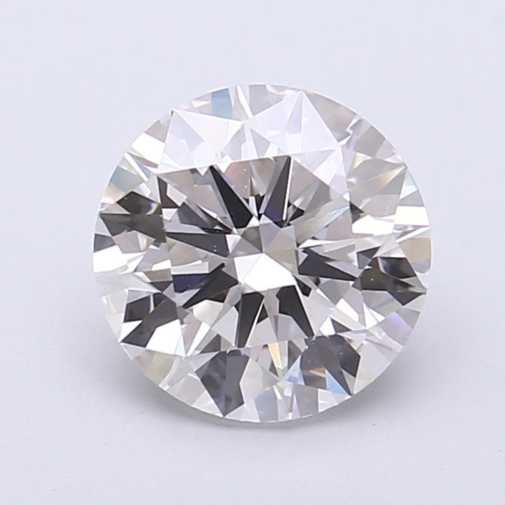 2.26 Carat Round Shaped, Ideal Cut, E Color, VVS2 Clarity, IGI Certified Lab Grown Diamond