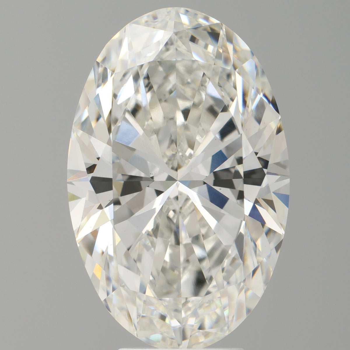 7.09 Carat Oval Shaped, Ideal Cut, F Color, VS1 Clarity, IGI Certified Lab Grown Diamond