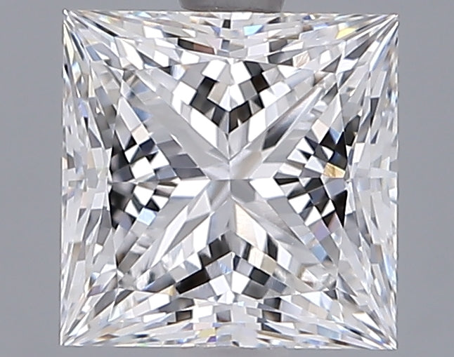 2.05 Carat Princess Shaped, Ideal Cut, D Color, VVS1 Clarity, IGI Certified Lab Grown Diamond