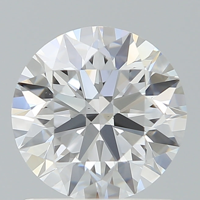 1.27 Carat Round Shaped, Ideal Cut, D Color, VS2 Clarity, IGI Certified Lab Grown Diamond