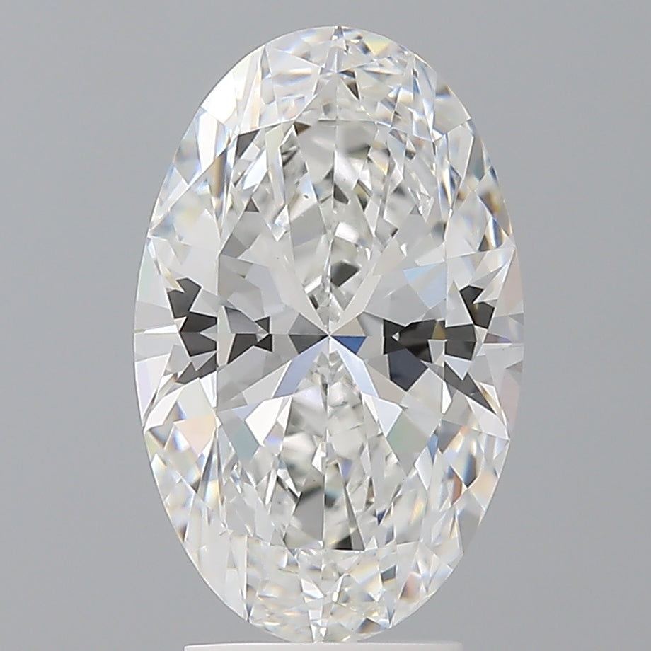 3.58 Carat Oval Shaped, Ideal Cut, E Color, VS1 Clarity, IGI Certified Lab Grown Diamond