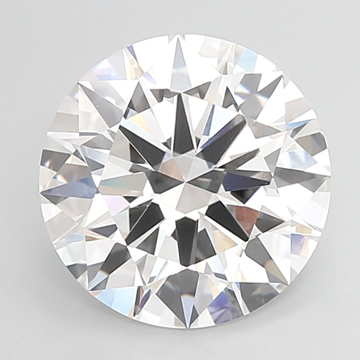 7.79 Carat Round Shaped, Ideal Cut, F Color, VVS2 Clarity, IGI Certified Lab Grown Diamond