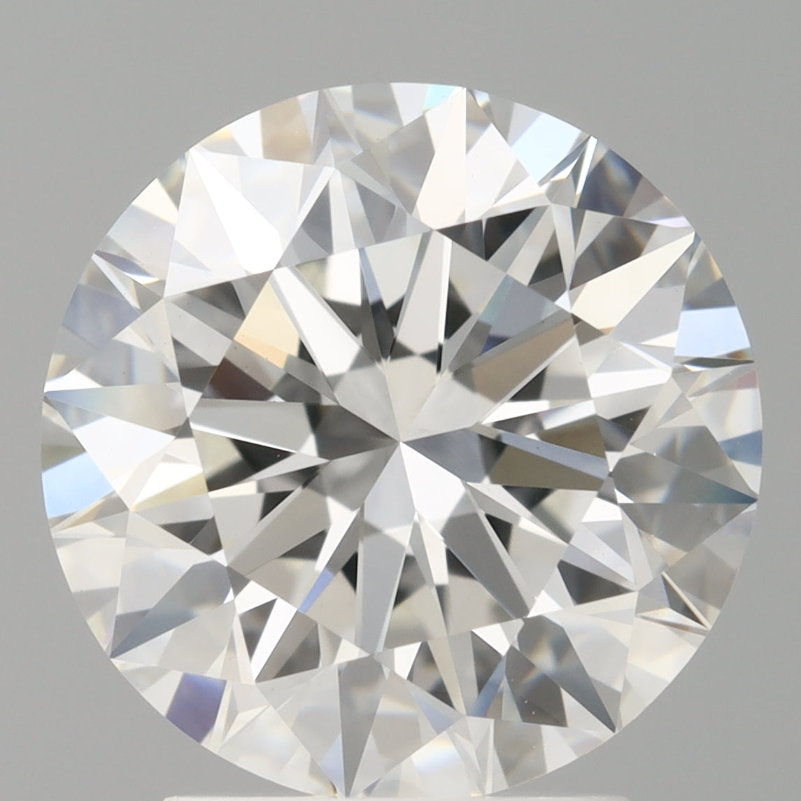 3.00 Carat Round Shaped, Excellent Cut, E Color, VVS2 Clarity, IGI Certified Lab Grown Diamond