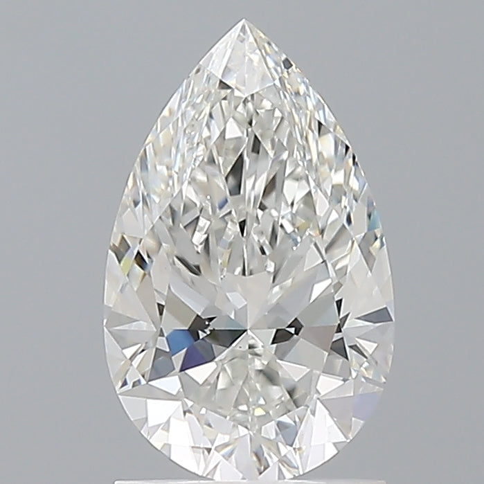 1.52 Carat Pear Shaped, Ideal Cut, E Color, VVS2 Clarity, IGI Certified Lab Grown Diamond