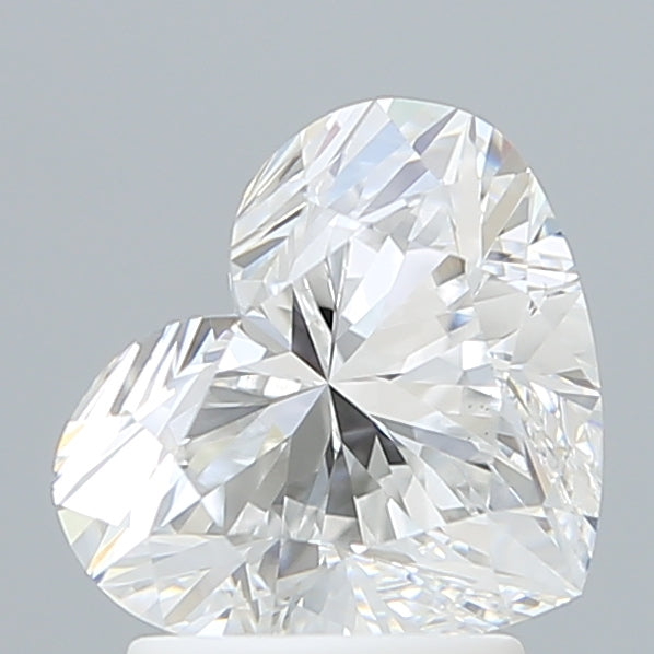 2.25 Carat Heart Shaped, Ideal Cut, D Color, VS1 Clarity, IGI Certified Lab Grown Diamond