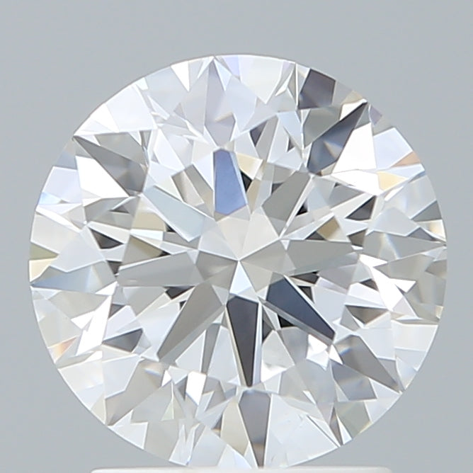 2.18 Carat Round Shaped, Excellent Cut, D Color, VVS2 Clarity, IGI Certified Lab Grown Diamond