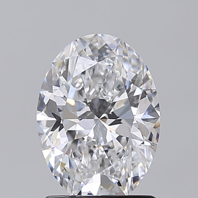 1.51 Carat Oval Shaped, Very Good Cut, D Color, VVS2 Clarity, IGI Certified Lab Grown Diamond