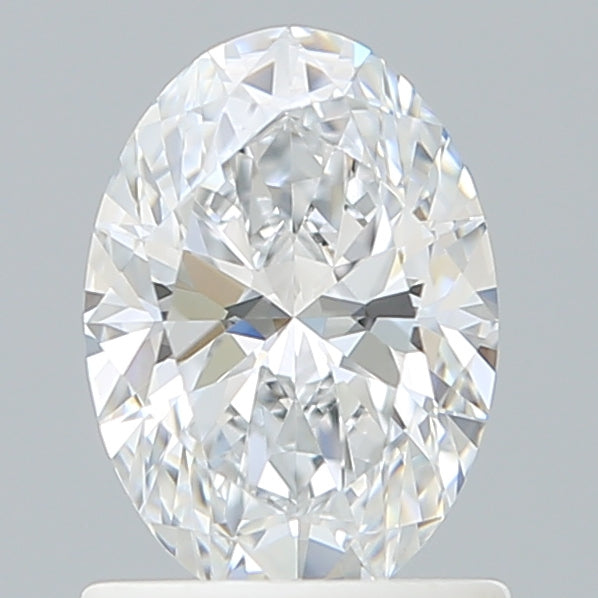 1.09 Carat Oval Shaped, Ideal Cut, D Color, VVS1 Clarity, IGI Certified Lab Grown Diamond
