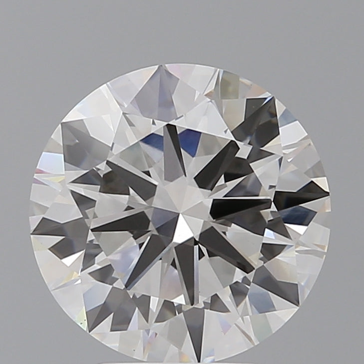 4.56 Carat Round Shaped, Excellent Cut, F Color, VS1 Clarity, IGI Certified Lab Grown Diamond