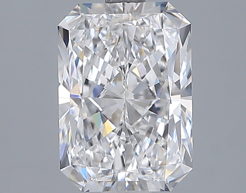 2.00 Carat Radiant Shaped, Ideal Cut, D Color, VVS1 Clarity, IGI Certified Lab Grown Diamond