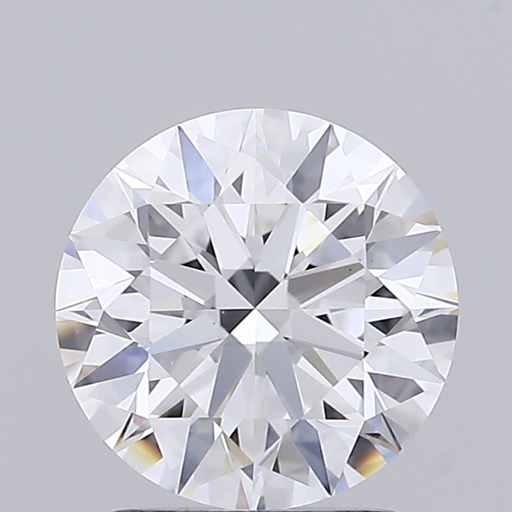 2.08 Carat Round Shaped, Ideal Cut, D Color, VS1 Clarity, IGI Certified Lab Grown Diamond