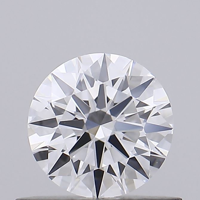0.53 Carat Round Shaped, Ideal Cut, D Color, VVS2 Clarity, IGI Certified Lab Grown Diamond