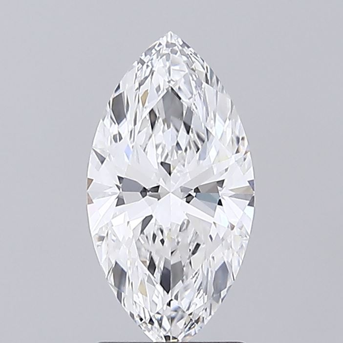 1.55 Carat Marquise Shaped, Ideal Cut, E Color, FL Clarity, IGI Certified Lab Grown Diamond