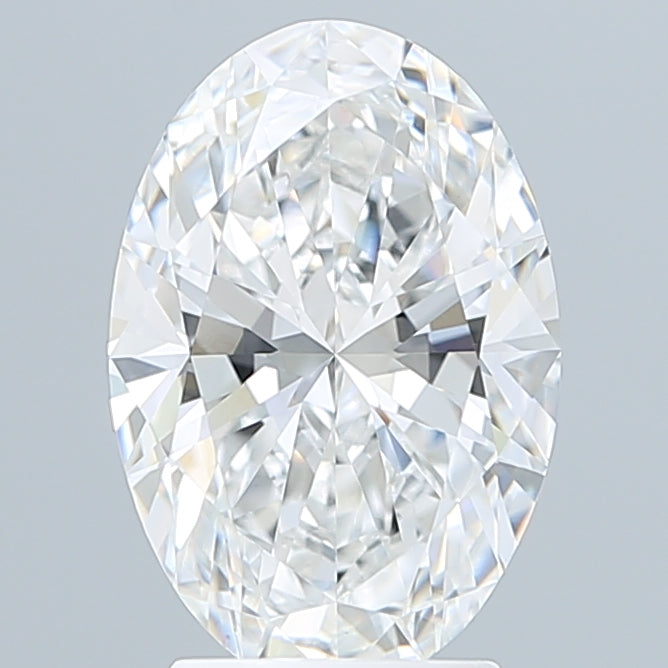 3.05 Carat Oval Shaped, Excellent Cut, D Color, VVS2 Clarity, IGI Certified Lab Grown Diamond