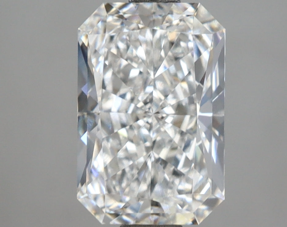 2.57 Carat Radiant Shaped, Ideal Cut, D Color, VVS1 Clarity, IGI Certified Lab Grown Diamond