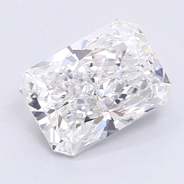 1.91 Carat Radiant Shaped, Very Good Cut, E Color, VS1 Clarity, IGI Certified Lab Grown Diamond