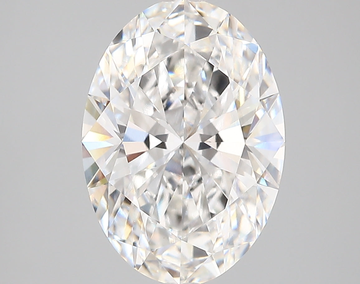 4.31 Carat Oval Shaped, Very Good Cut, E Color, VS1 Clarity, IGI Certified Lab Grown Diamond