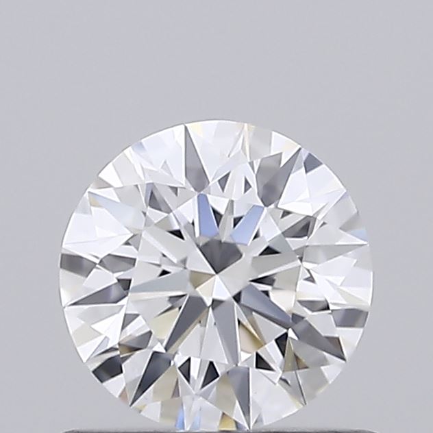 0.55 Carat Round Shaped, Ideal Cut, D Color, VS1 Clarity, IGI Certified Lab Grown Diamond
