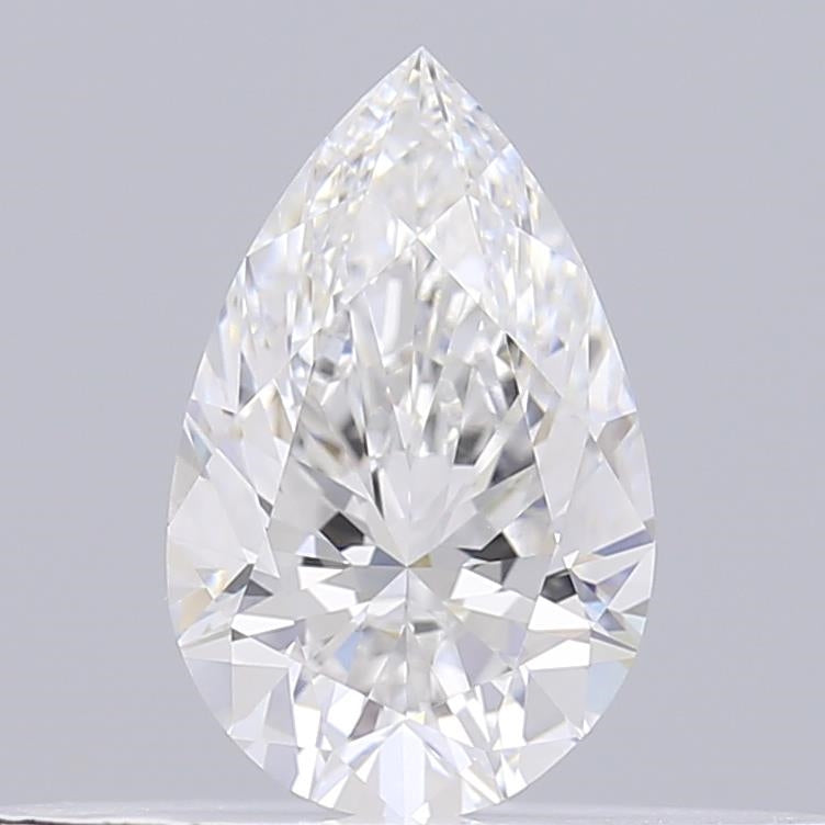 2.19 Carat Pear Shaped, Excellent Cut, D Color, VVS2 Clarity, IGI Certified Lab Grown Diamond