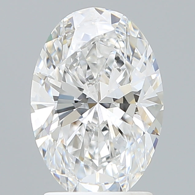 2.08 Carat Oval Shaped, Ideal Cut, D Color, VVS2 Clarity, IGI Certified Lab Grown Diamond