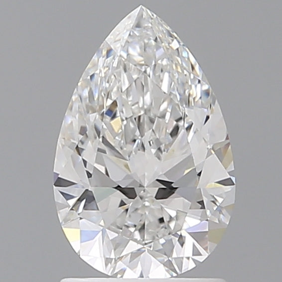 1.55 Carat Pear Shaped, Ideal Cut, E Color, VVS1 Clarity, IGI Certified Lab Grown Diamond
