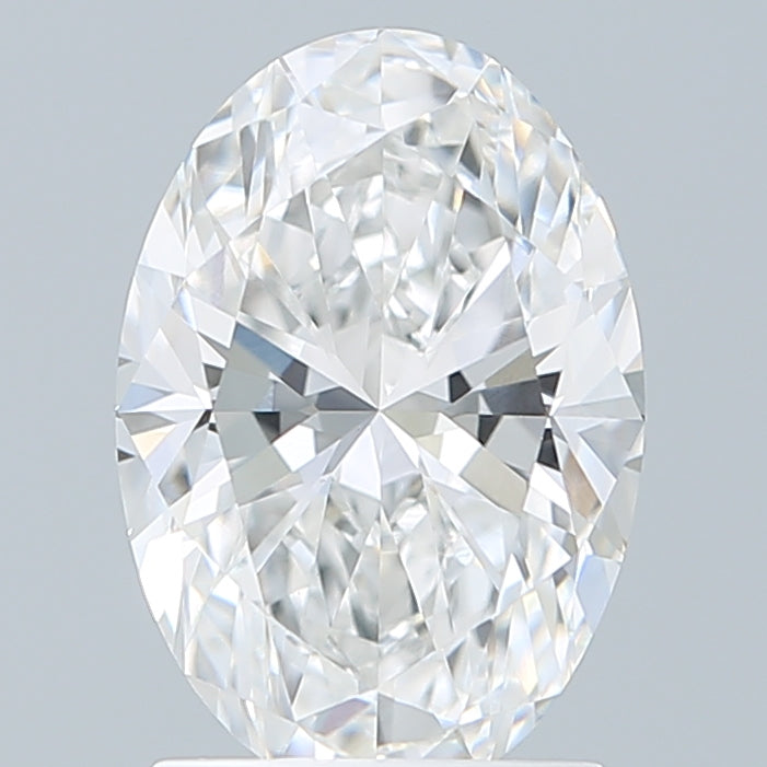 1.79 Carat Oval Shaped, Excellent Cut, D Color, VVS2 Clarity, IGI Certified Lab Grown Diamond